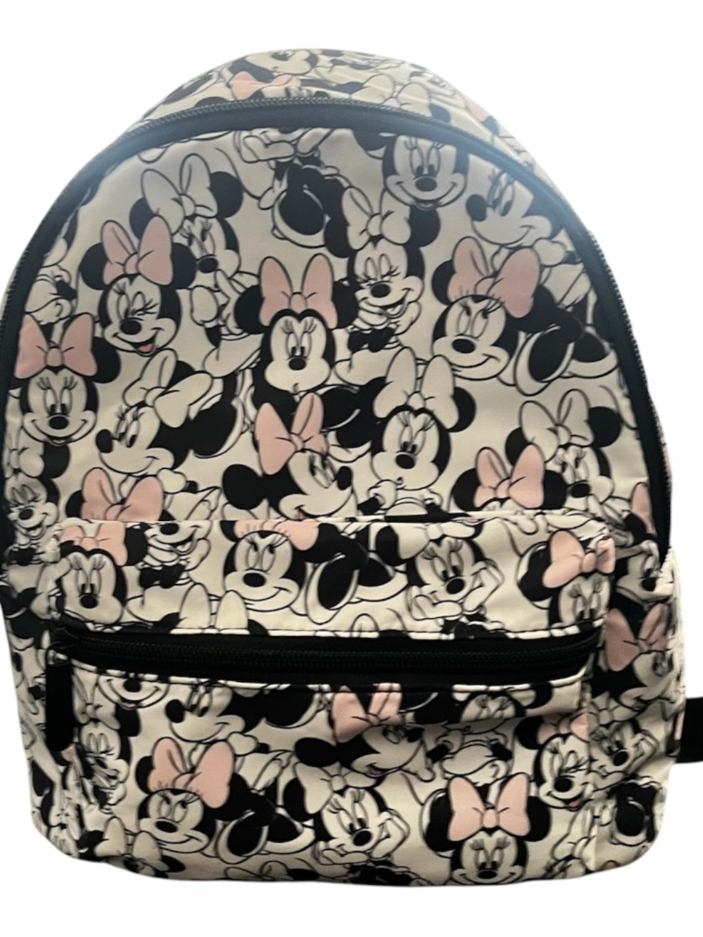 BioWorld Disney Minnie Mouse Mini Backpack Pink Patterned Adjustable Straps